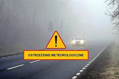 Prognozowana gęsta mgła!