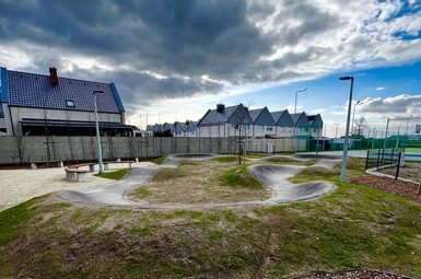 Nowy pumptrack na Zatorzu. Kolejna udana inwestycja z Budżetu Obywatelskiego