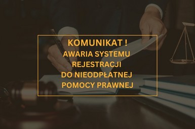 Awaria systemu rejestracji do NPP