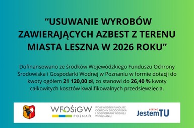 Dotacja na usuwanie, transport oraz unieszkodliwienie materiałów zawierających azbest 