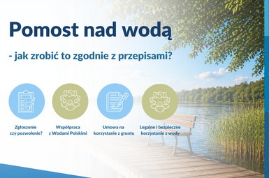 Pomost nad wodą - jak zrobić to zgodnie z przepisami?
