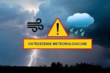 Silny deszcz z burzami !!!