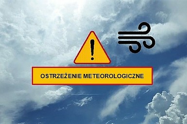 Prognozowany silny wiatr!